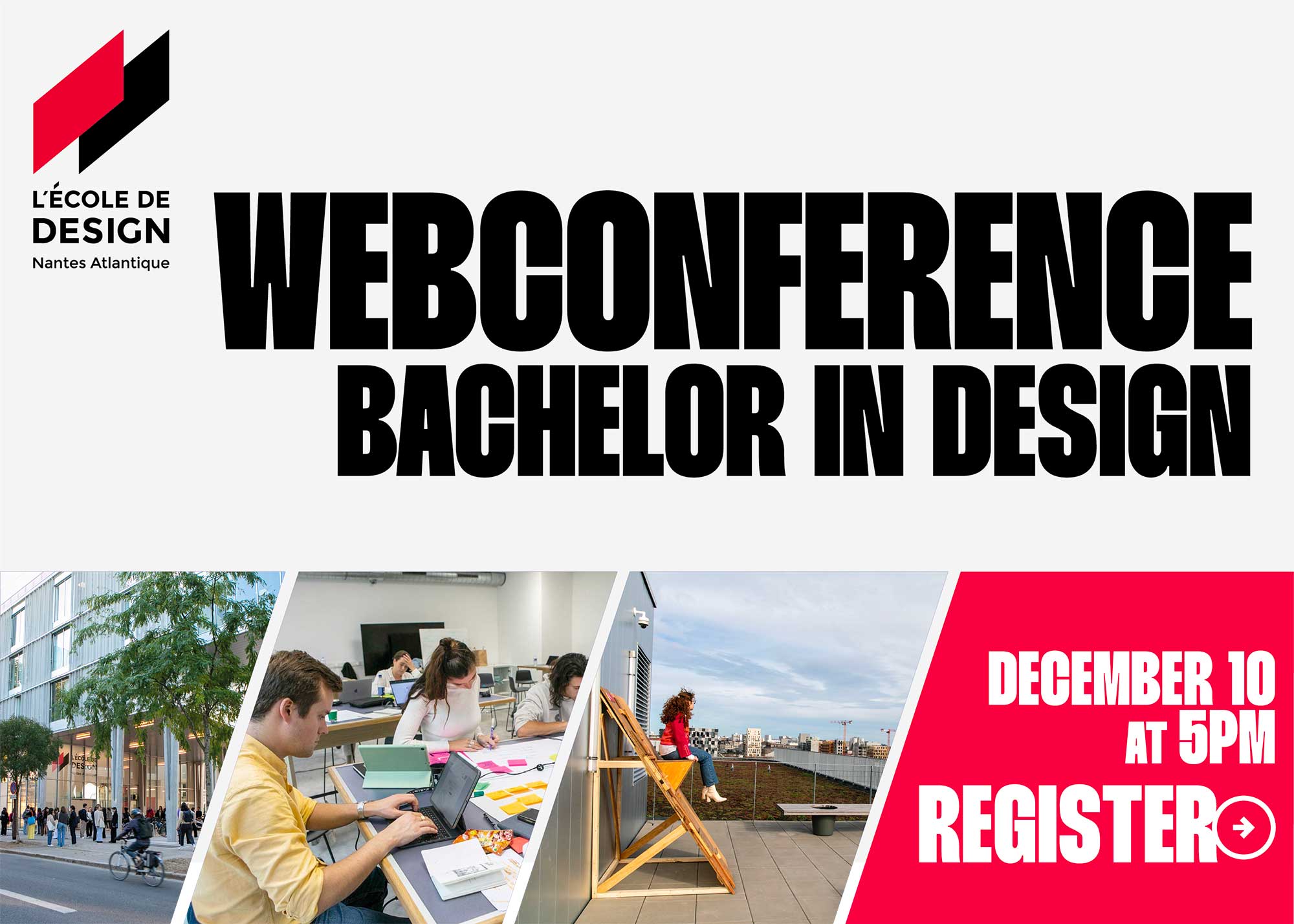 Webconference about our bachelor in design | L’École de design Nantes ...