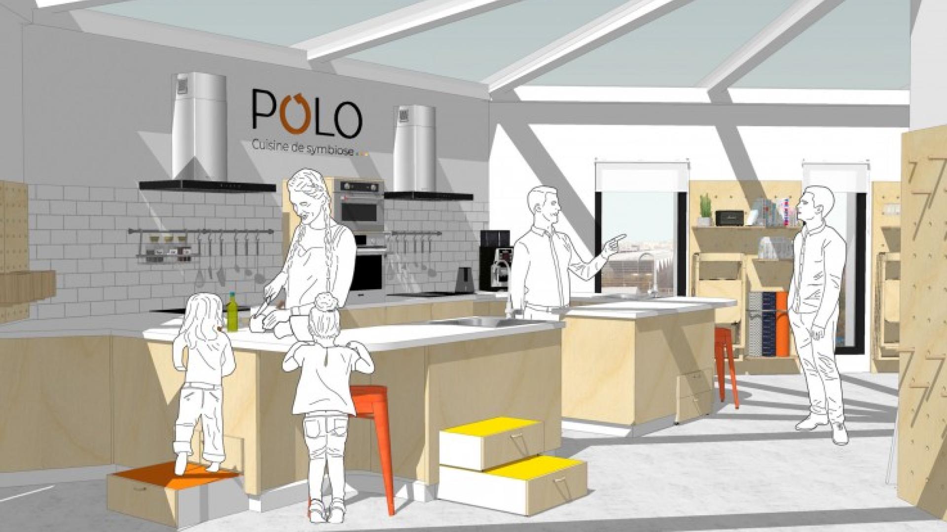 Polo / Cuisine partagée : un espace d’échange et de transmission des savoirs / Projet bachelor