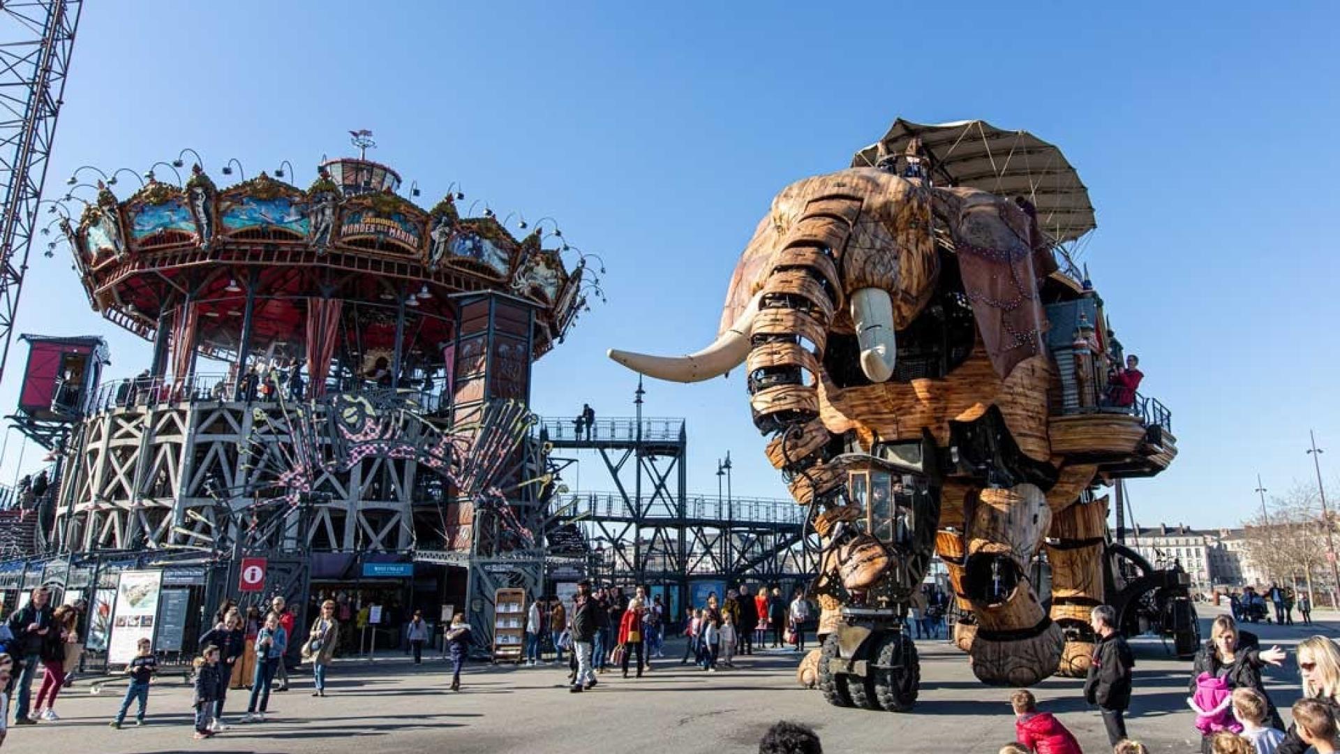 Photo de L’Éléphant des Machines de l’Ile à Nantes 