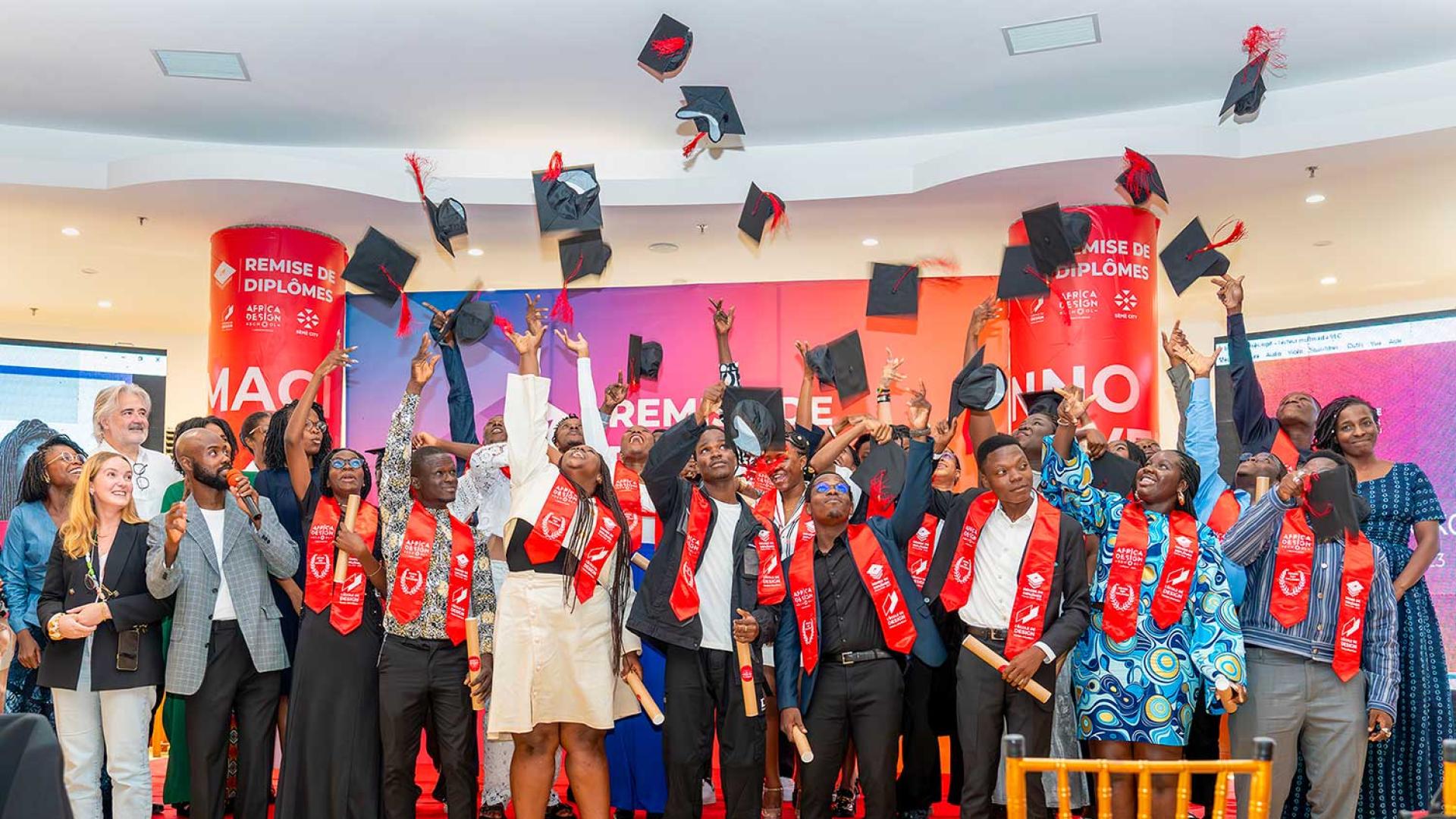 africa design school remise des diplomes 2023