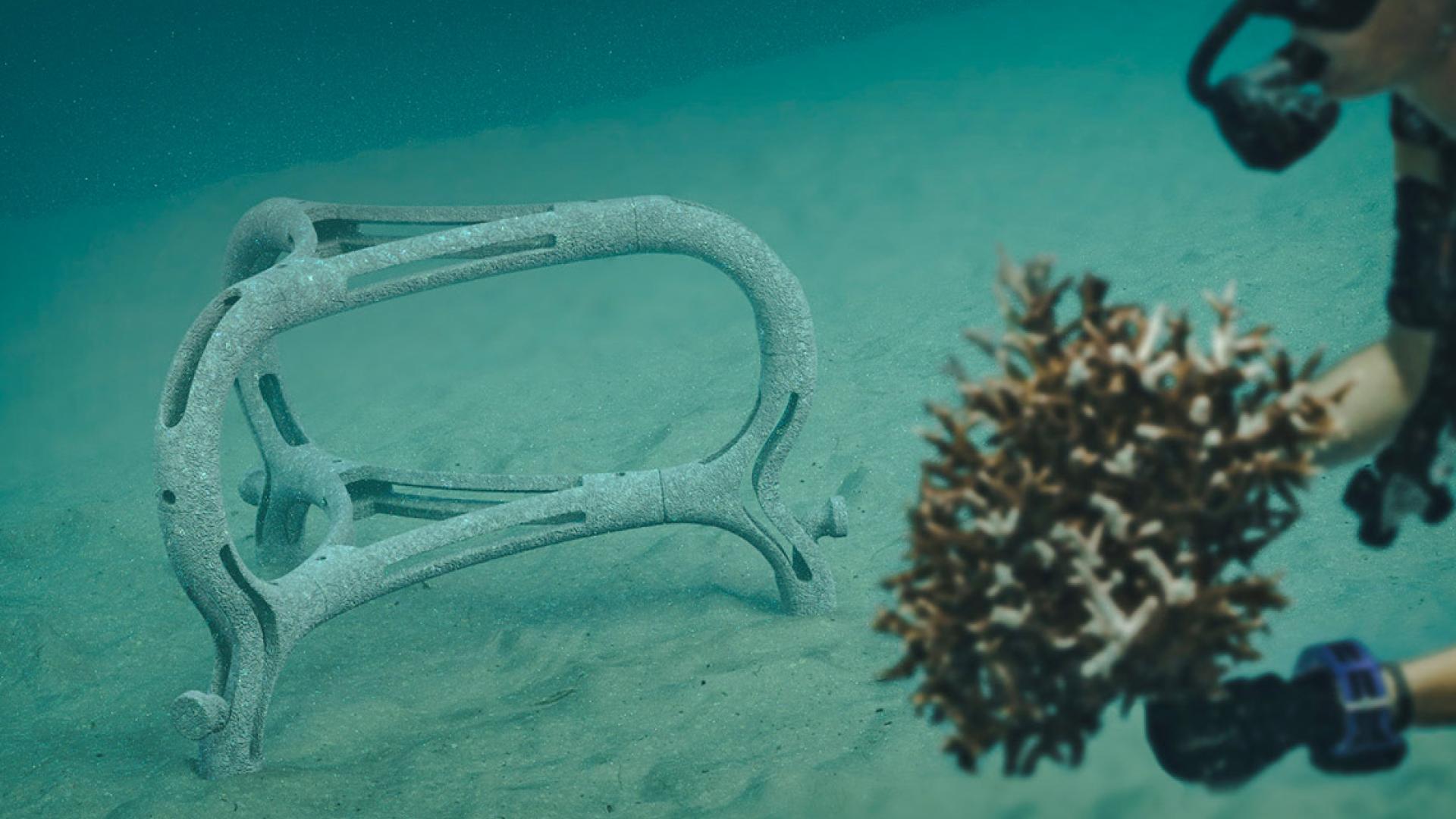 Un objet plus éco-responsable pour améliorer la survie des coraux projet Hope DN MADE objet