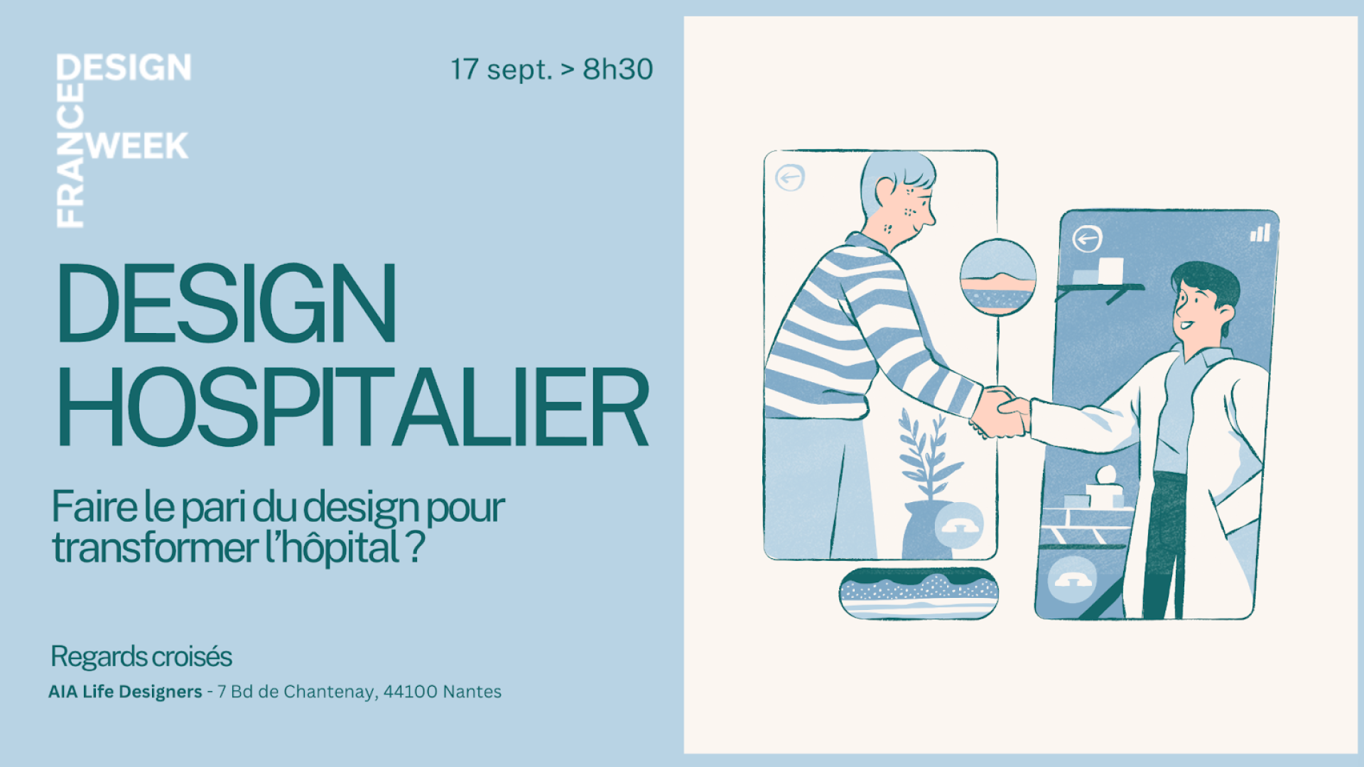 table ronde design hospitalier france design week