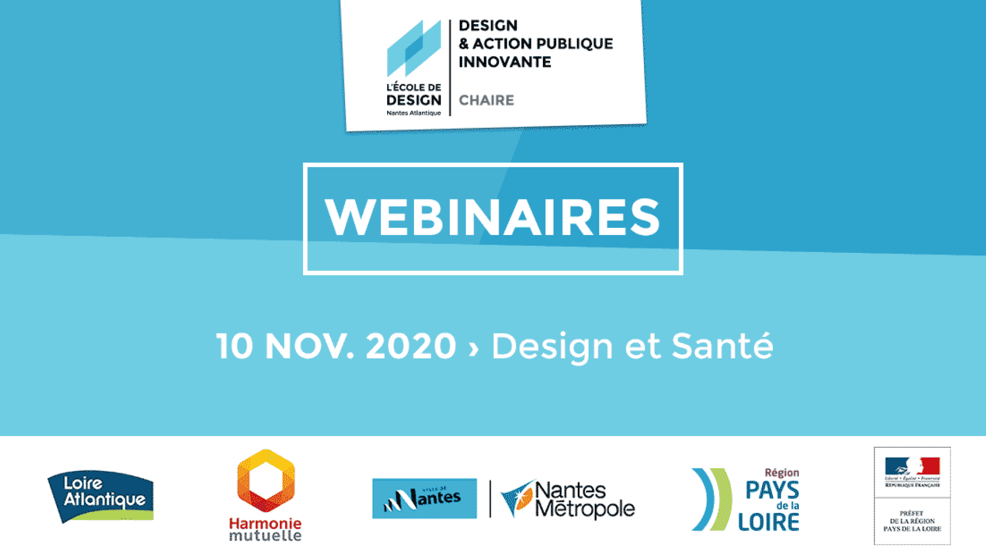 Webinaire 10 novembre Chaire Design & Action publique innovante