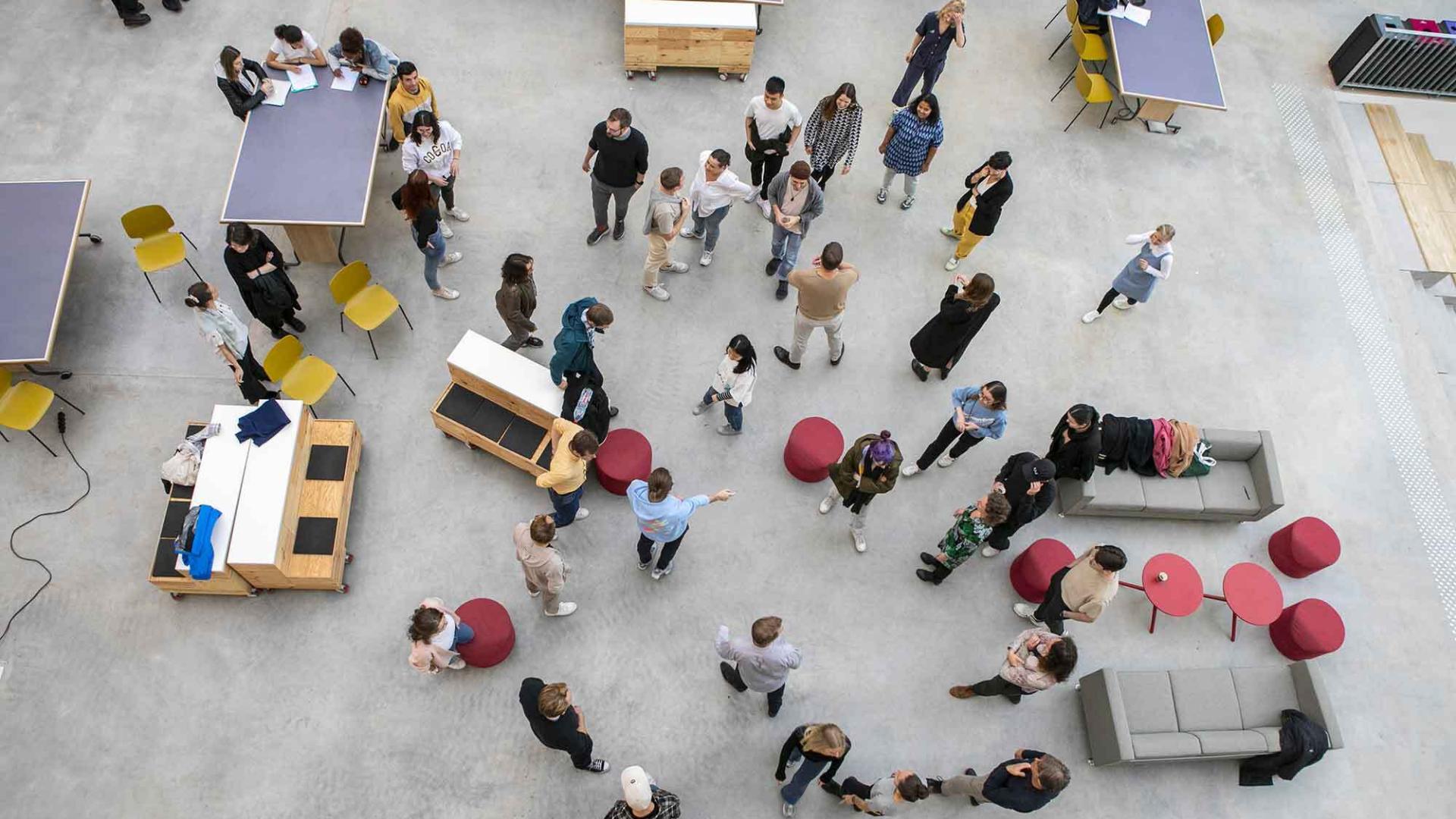 Agora seen from above