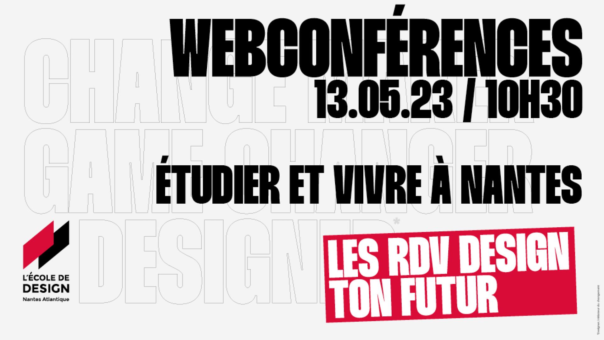 Webconférence Étudier et vivre à Nantes 13 mai 2023