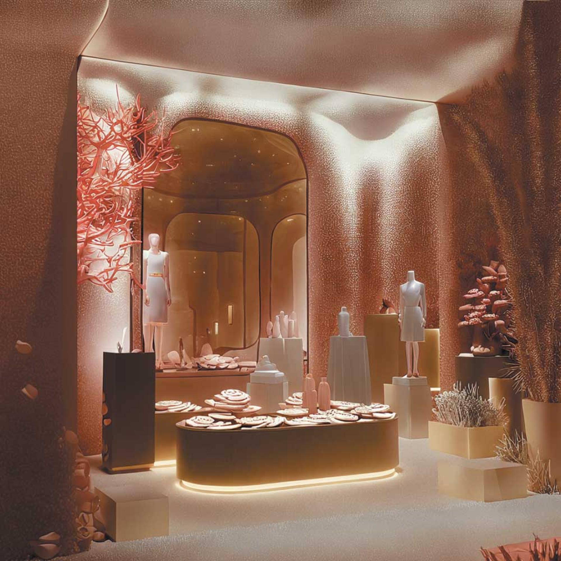 Projet Retail Scénographie