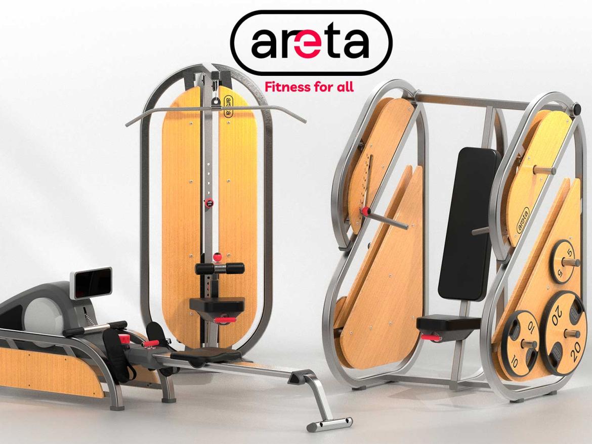 has designed a range of fitness machines adapted to different physical handicaps.