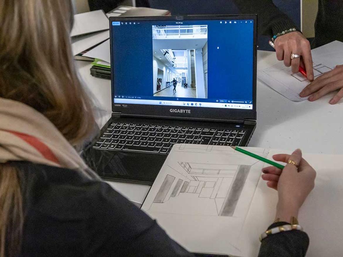 design immersif maquette espace