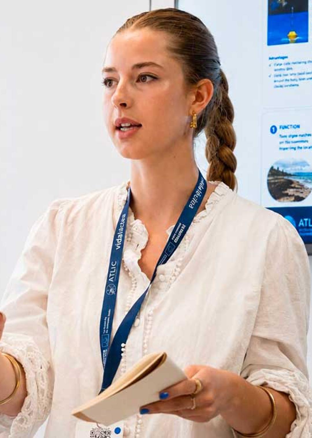 Noémie De Araujo Le Prince présente le projet Mareva