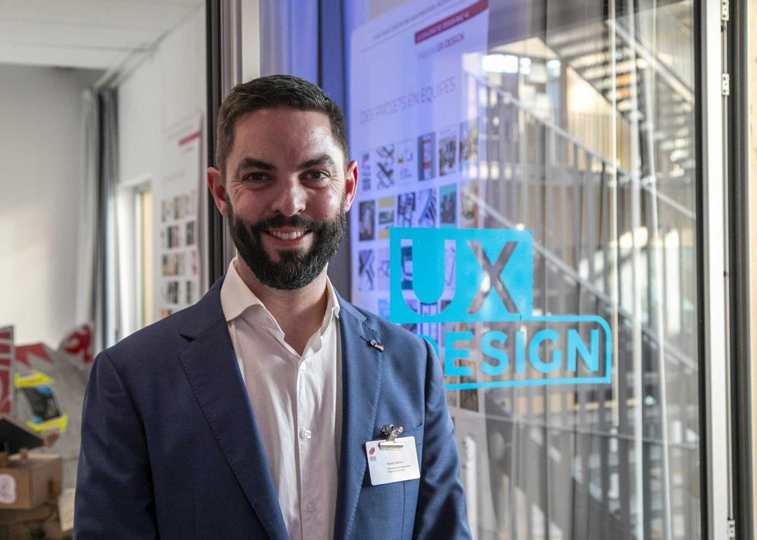 Florent Michel, responsable pédagogique de la majeure UX design