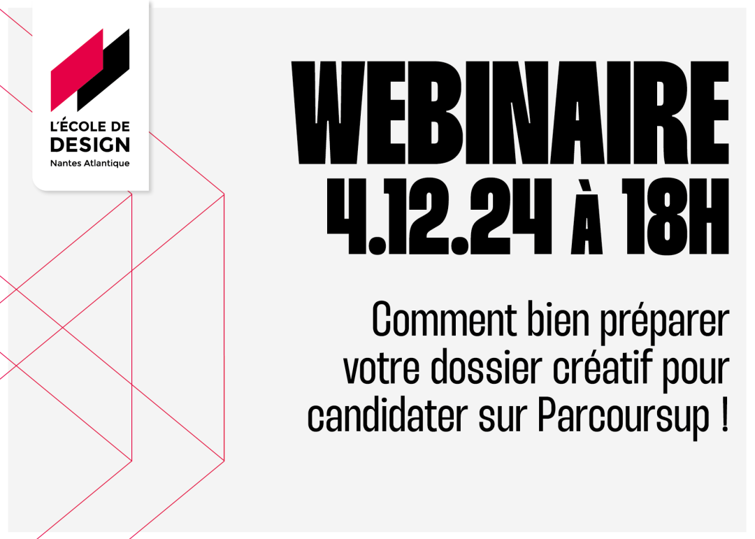 Webinaire parcoursup dossier créatif 4 décembre